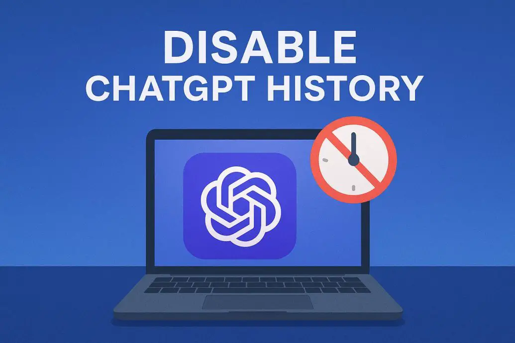 Disable ChatGPT History in Seconds