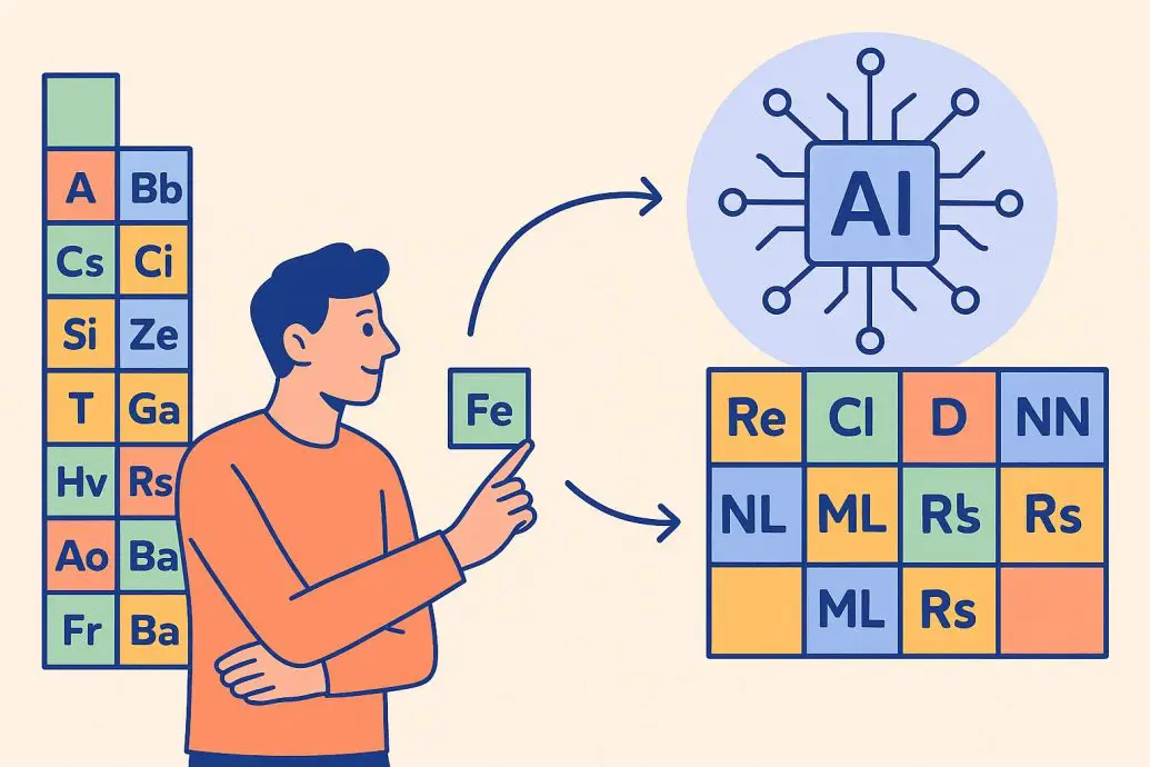 Exploring the Machine Learning Periodic Table