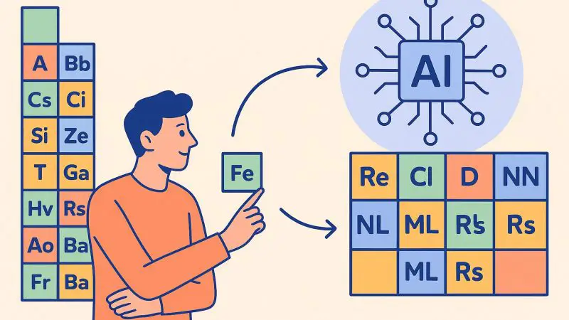 Exploring the Machine Learning Periodic Table