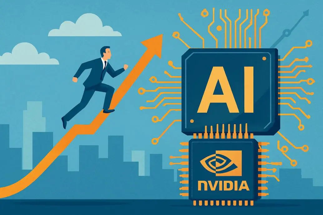 Nvidia Surges as AI Chip Leader