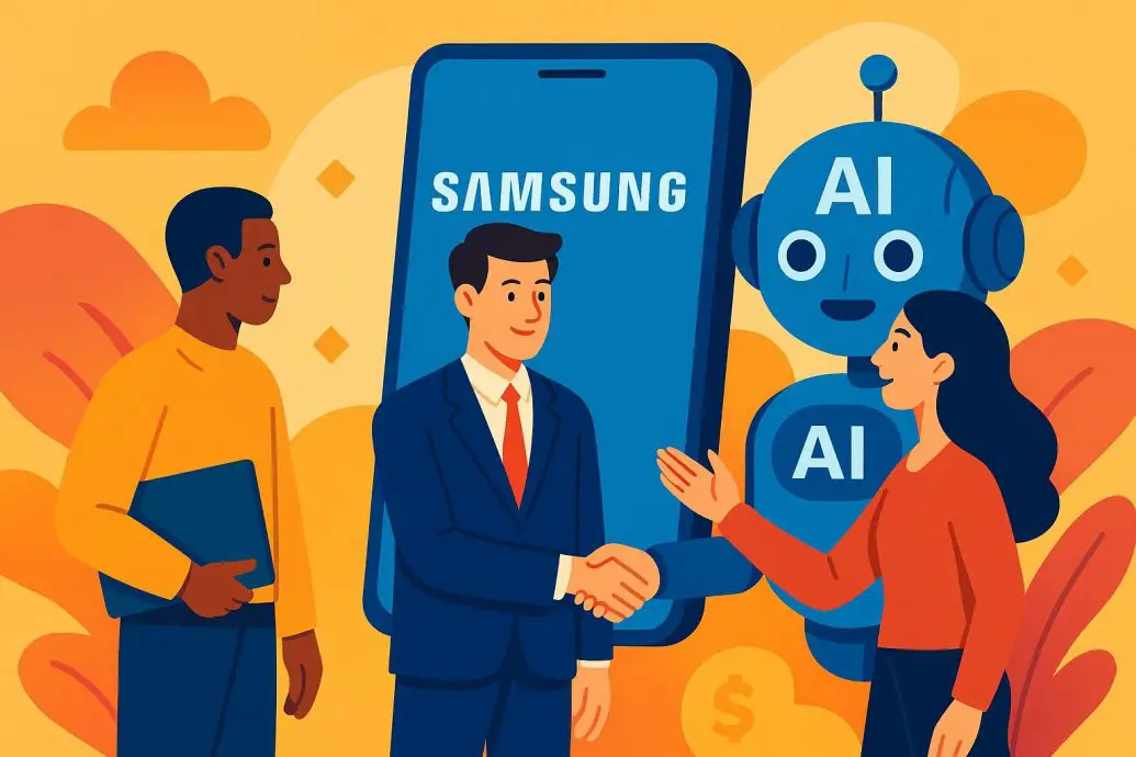 Tech Giants Pursue AI Partnerships with Samsung