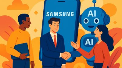 Tech Giants Pursue AI Partnerships with Samsung