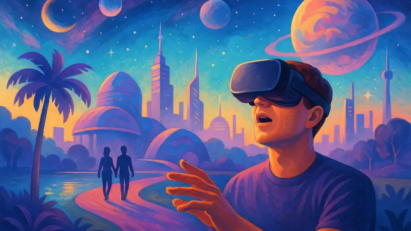 Zuckerberg Reveals Surreal Metaverse Vision