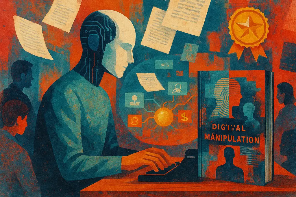 AI Authorship Award-Winning Book on Digital Manipulation