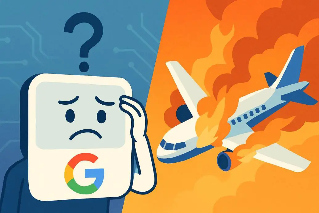 AI Blunder: Bard Mislabels Air Crash