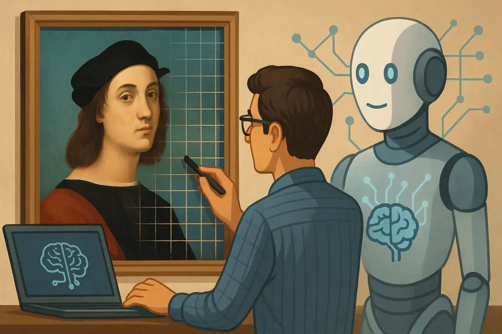 AI Uncovers Lost Detail in Raphael