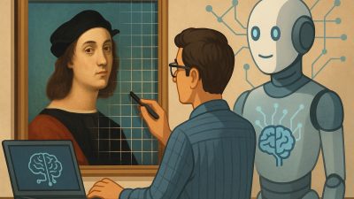 AI Uncovers Lost Detail in Raphael