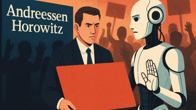 Andreessen Horowitz Backs Controversial AI Startup