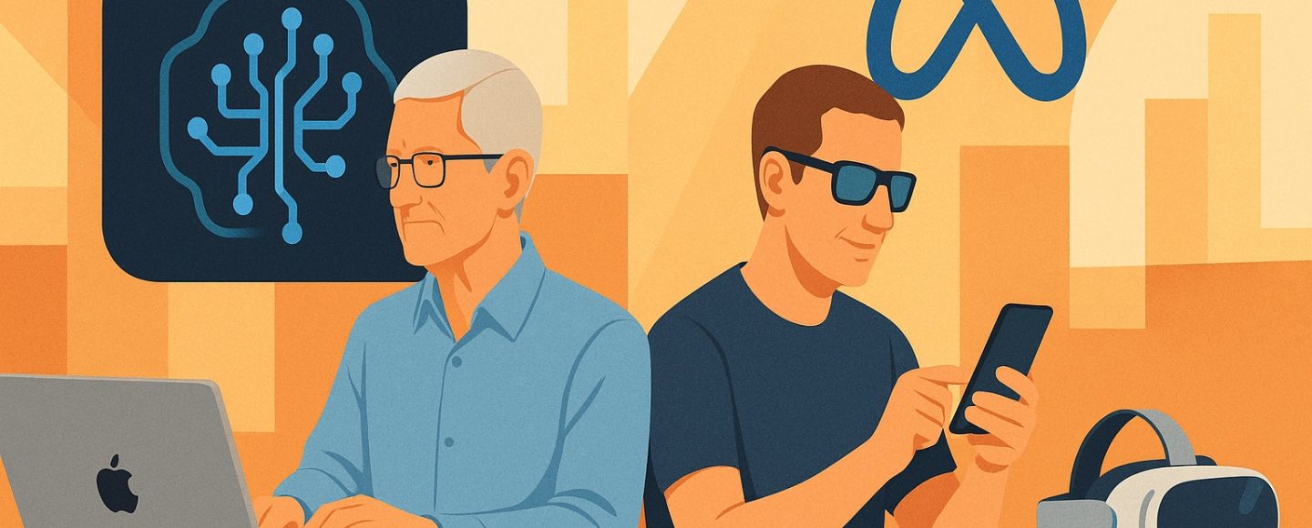 Apple Revamps AI Strategy While Meta Innovates Smart Glasses