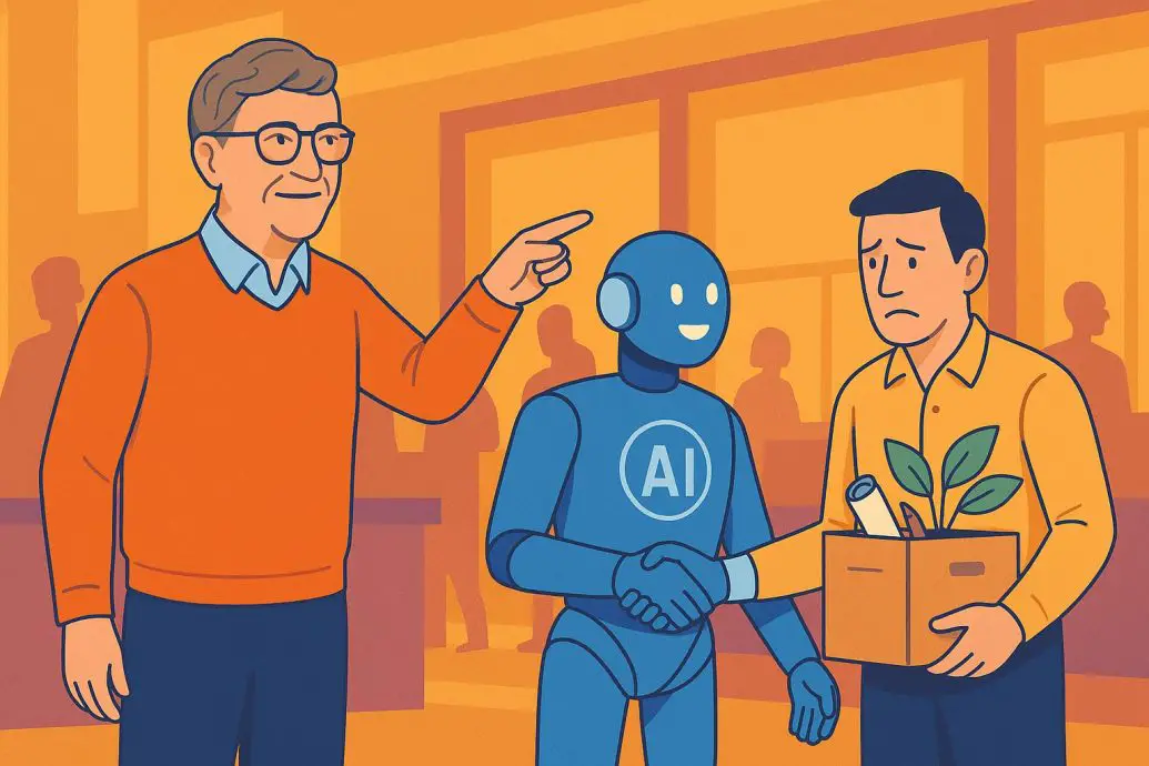 Bill Gates Predicts Job Displacement by AI