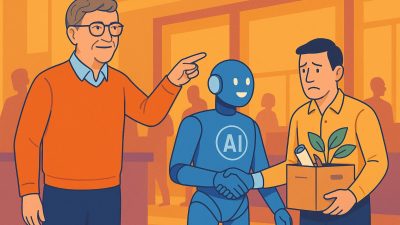 Bill Gates Predicts Job Displacement by AI