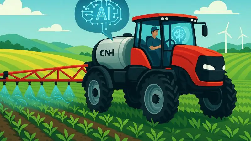CNH Launches AI Sprayer for Smarter Farming