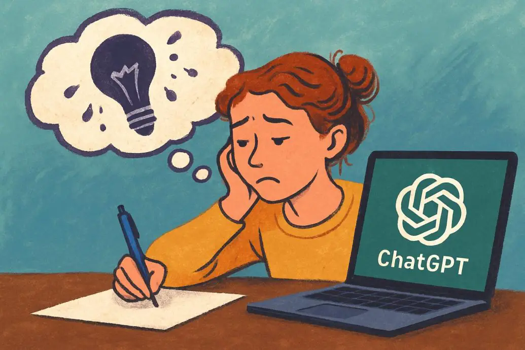 ChatGPT Eases Writing, Dulls Creativity