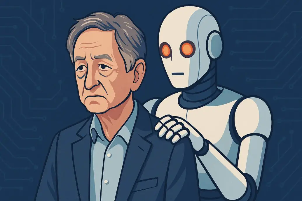 Geoffrey Hinton Warns of AI Control Threat