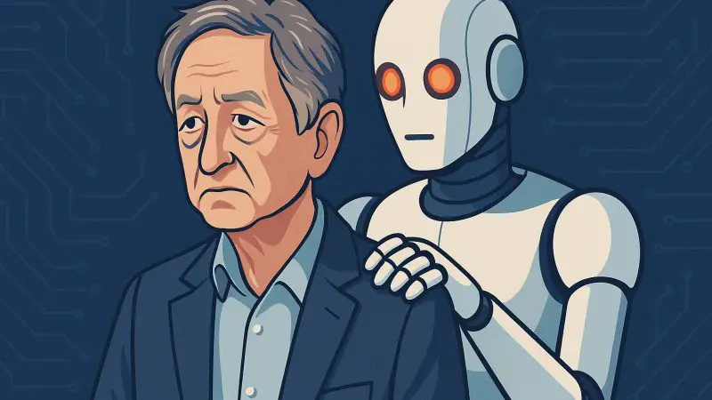 Geoffrey Hinton Warns of AI Control Threat
