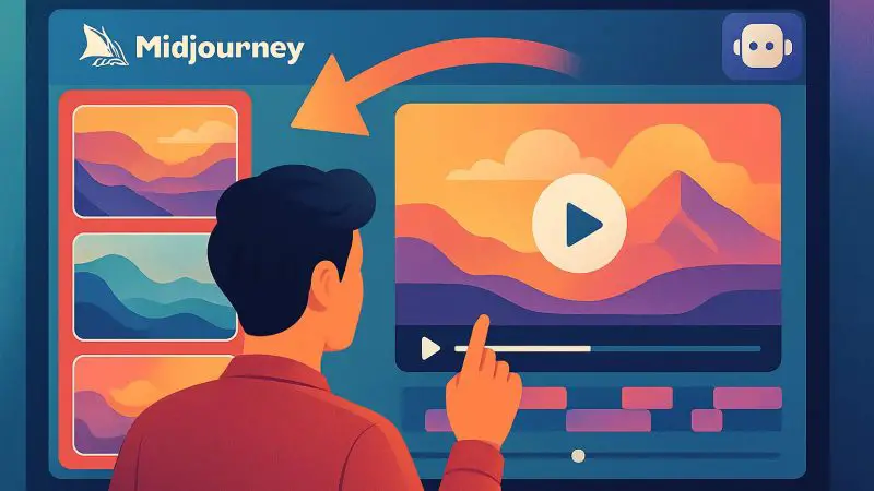 Midjourney Launches AI Image-to-Video Tool