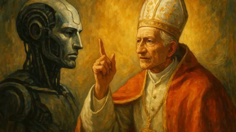 Pope Leo Declares AI a Moral Crisis