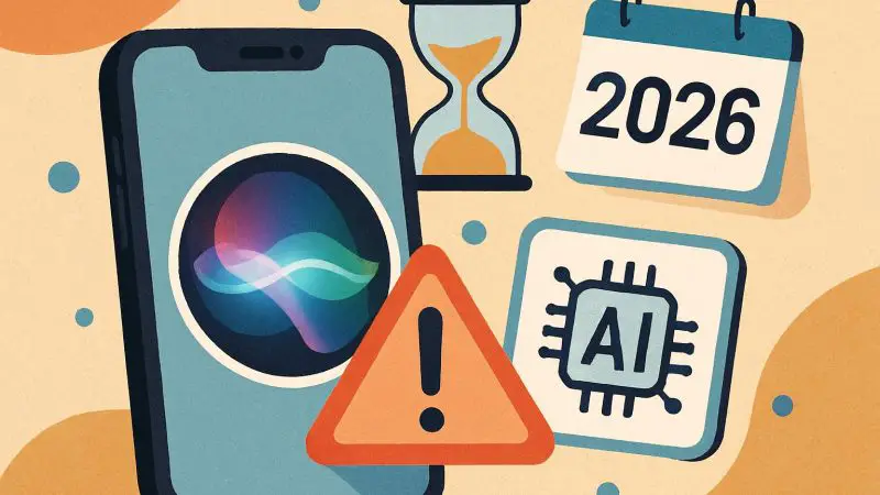 Siri AI Upgrade Delayed to 2026