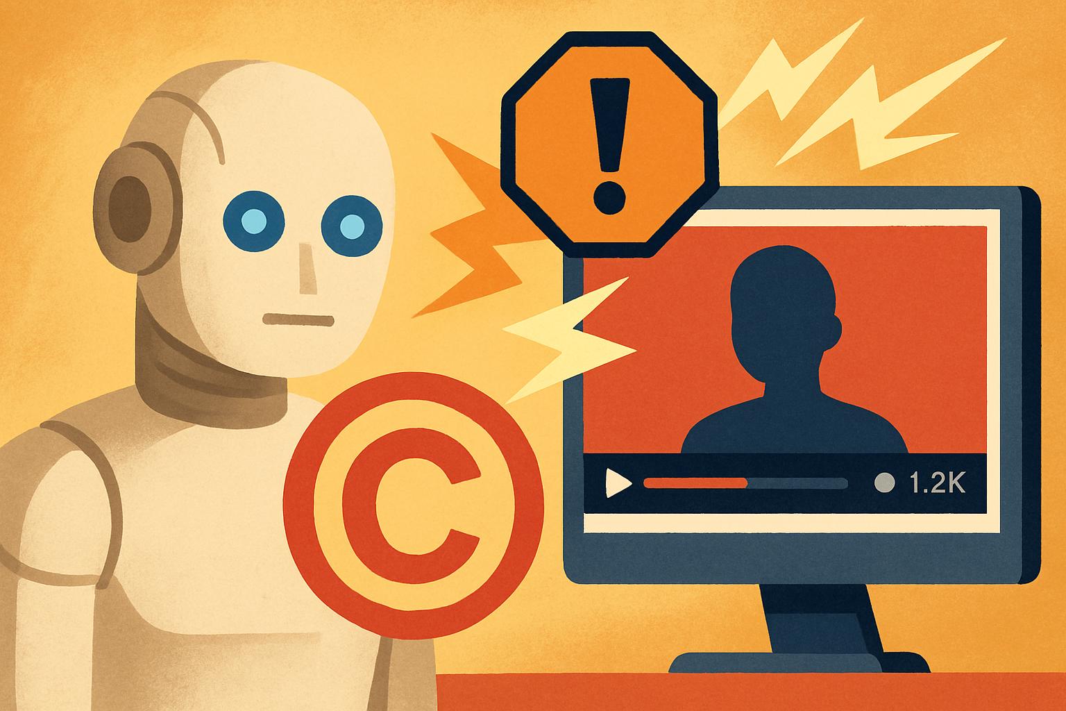 AI Copyright Crises Disrupt Livestreams
