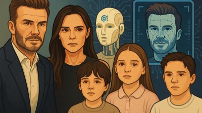 AI Deepfake Targets Beckham Family