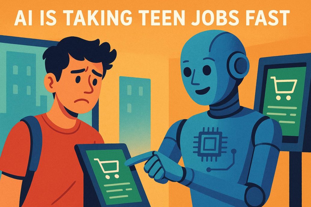 AI Is Taking Teen Jobs Fast