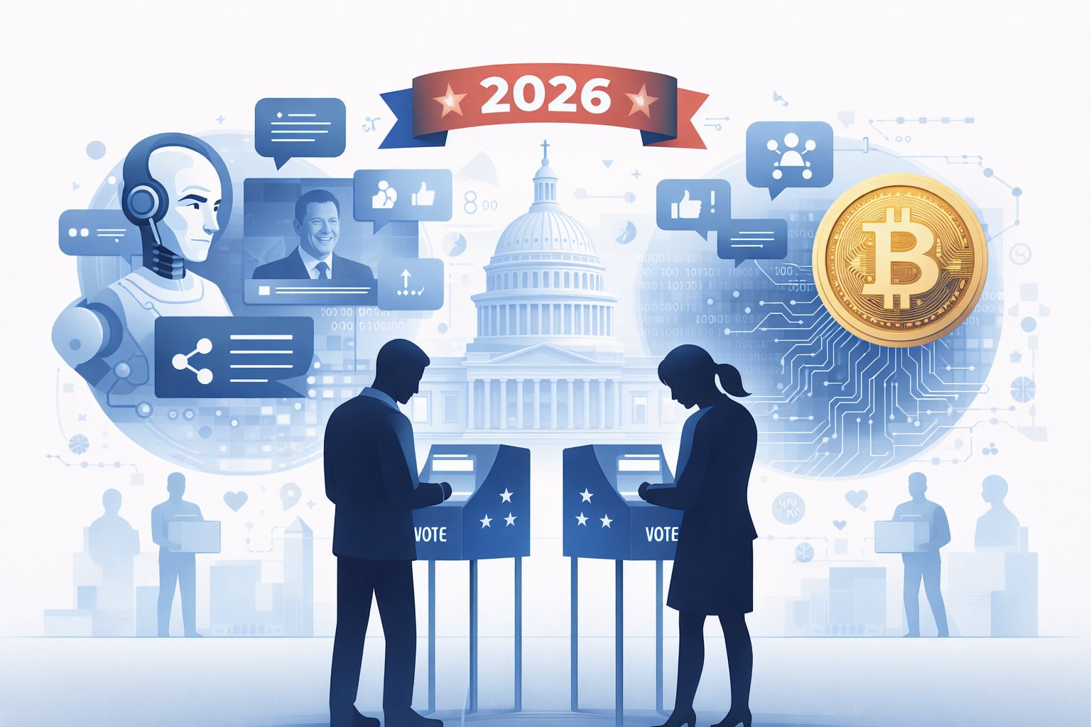 AI and Crypto Disrupt 2026 Elections