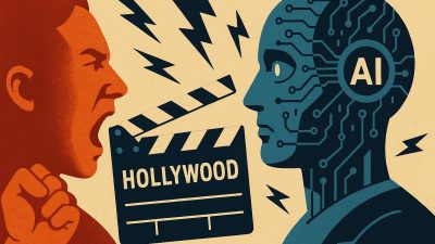 Hollywood Faces Backlash Over AI Fixation