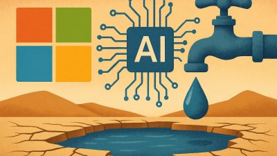 Microsoft’s AI Thirst Fuels Water Worries