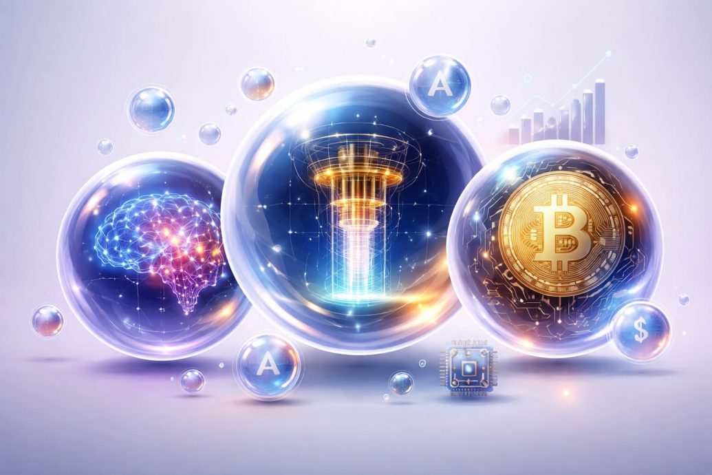 Quantum, AI, Crypto- Bubble or Boom?