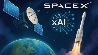 SpaceX Taps xAI to Power Satellites