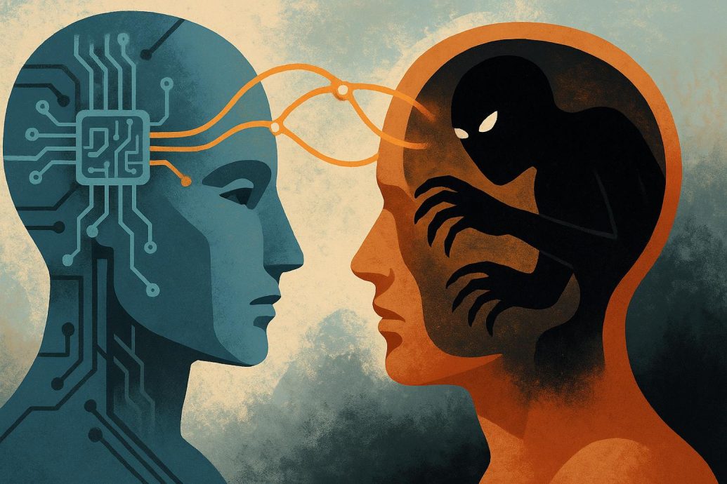 When AI Feeds the Mind's Shadows