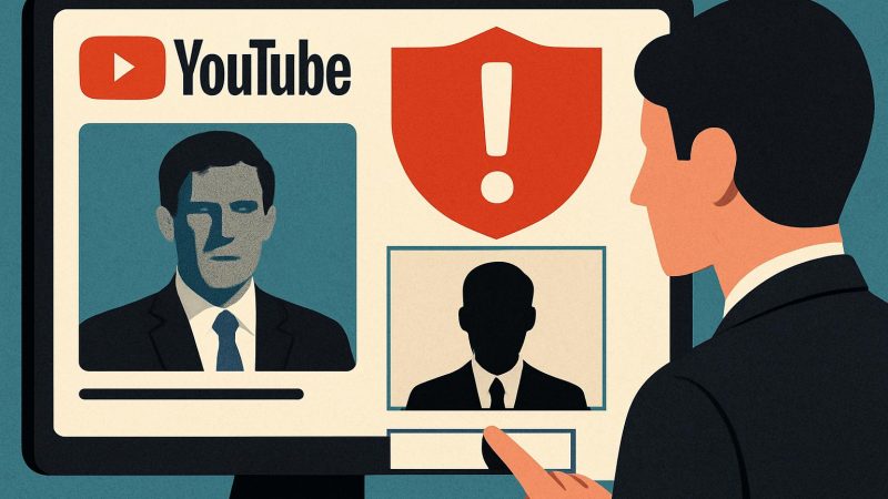 YouTube Deepfake Reporting Tool For Public Figures