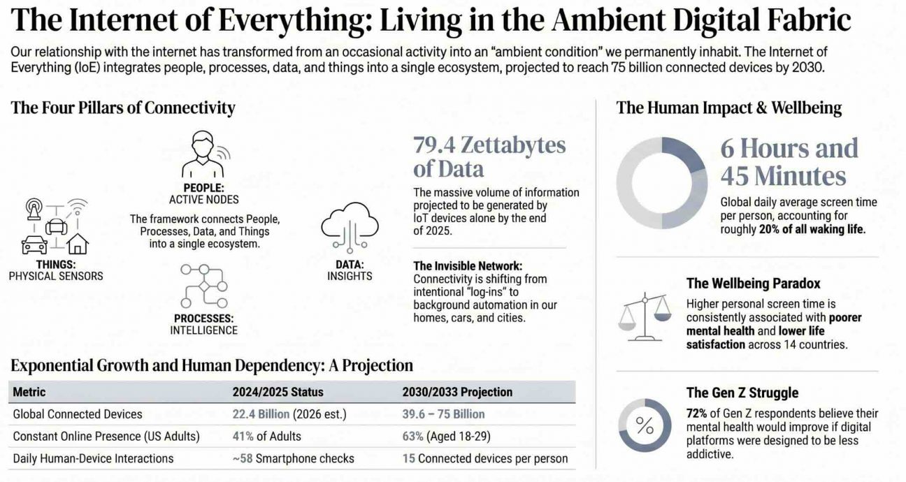 The internet of everything - Our relationship with the internet