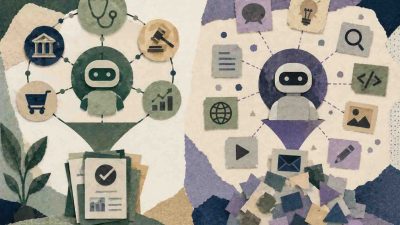Domain-specific AI Agents vs General Agents