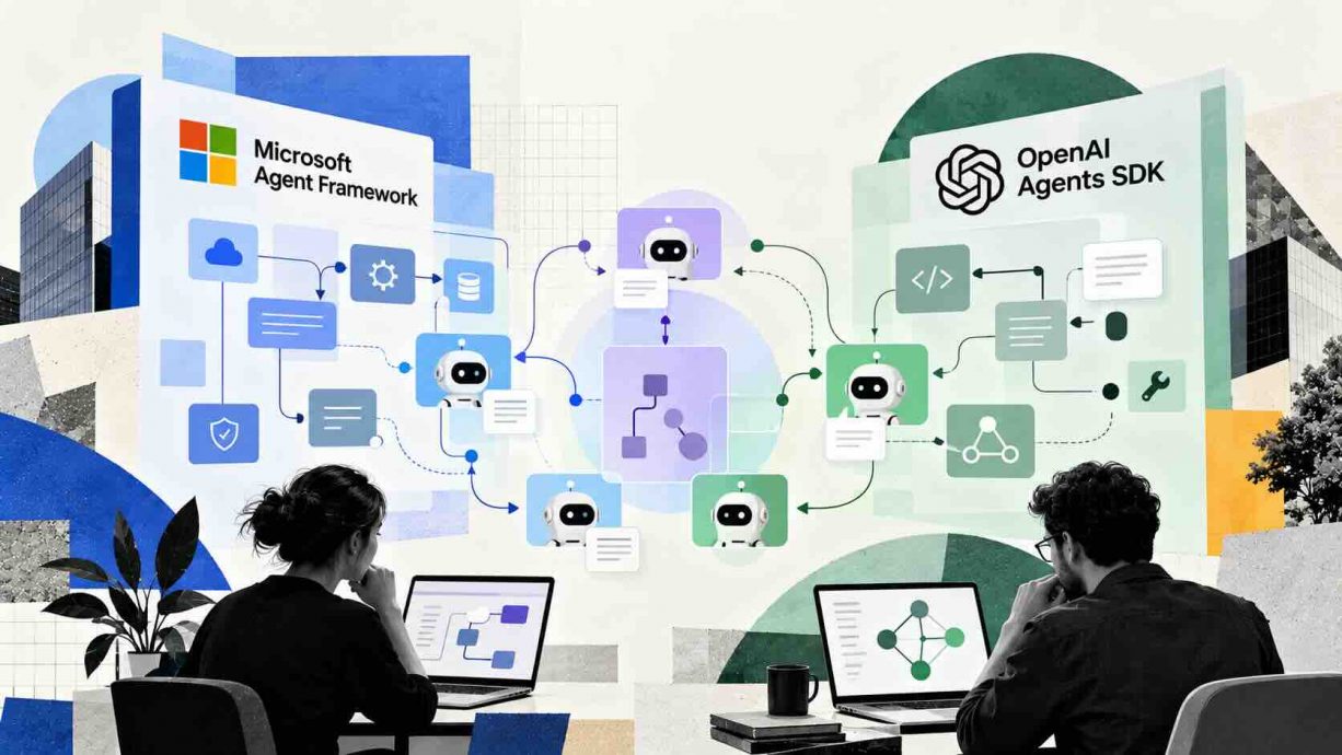 Microsoft Agent Framework vs OpenAI Agents SDK Comparison