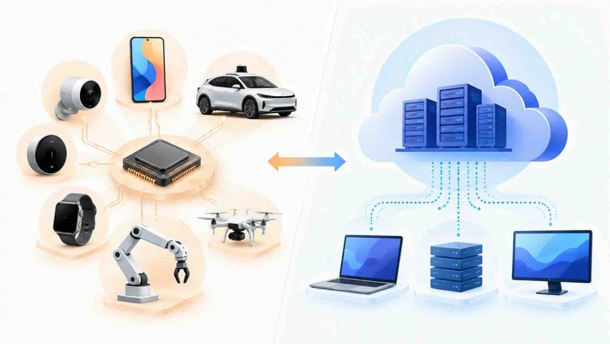 Edge AI vs Cloud AI Differences