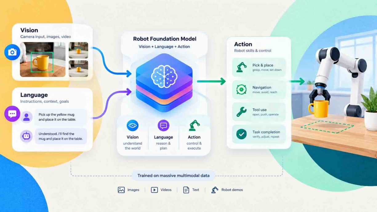 What Is Robot Foundation Models Explained Vision Language Action?